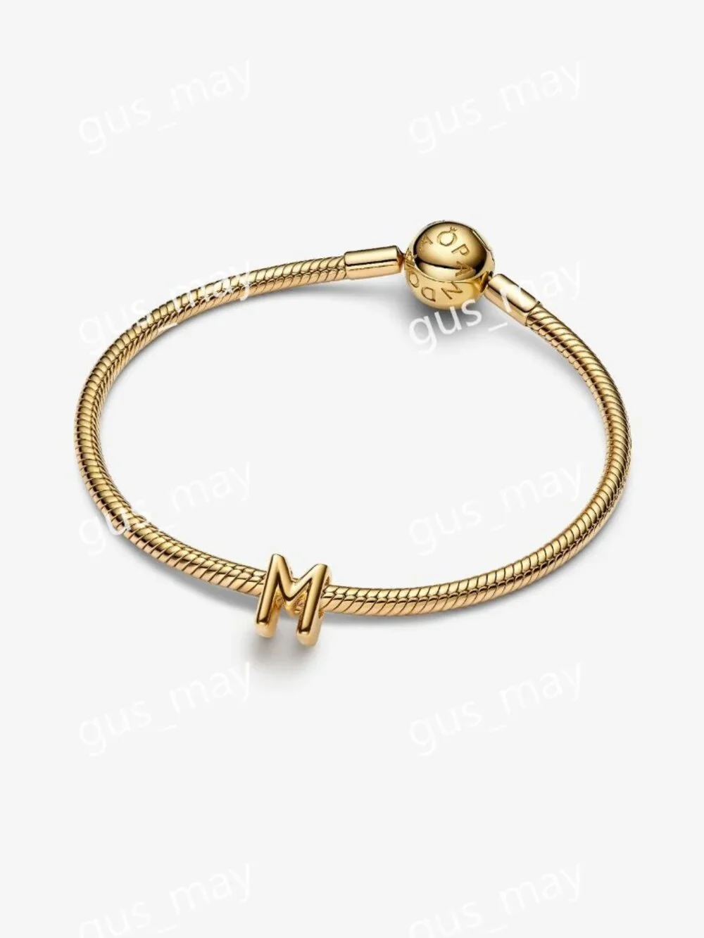 Pandora Letter M Alphabet Charm